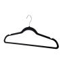 Home-it Premium Velvet Hangers Heavy Duty Clothes Hook Swivel 360-Ultra Thin, 30 Pack