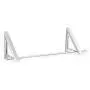 2pcs Portable Foldable Retractable Bathroom Balcony Wall-Mounted Clothes Hanger Laundry Rack Decoration 2pcs Portable Foldable Retractable Bathroom Balcony Wall-Mounted Clothes Hanger Laundry Rack Decoration