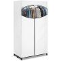 Whitmor, Clothes Fabric, 36", Closet with White Cover