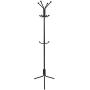 Evokem Metal Coat Hat Rack Tree Stand Clothes Hanger Hooks Umbrella Holder for Home Office