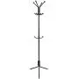 Evokem Metal Coat Hat Rack Tree Stand Clothes Hanger Hooks Umbrella Holder for Home Office