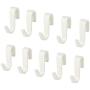 IKEA SUNNERSTA hook, kitchen hookxFF0C;S Hooks 10 PcsxFF0C;white