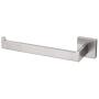 VELIMAX Premium Stainless Steel Hand Towel Holder Square Towel Ring Towel Hanger Wall Mounted for Bathroom Contemporary Style, Brushed Finish, Left Opening