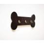 Pet leash organizer for wall, Wooden pet collar organizer, Wooden leash hanger for wall, Leash hook from wood, Wooden home decor.