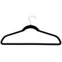 10pcs/Pack Non-Slip Velvet Hangers Suit Hanger Ultra Thin Space Saving 360 Degree Swivel Hook Strong and Durable Clothes Hanger