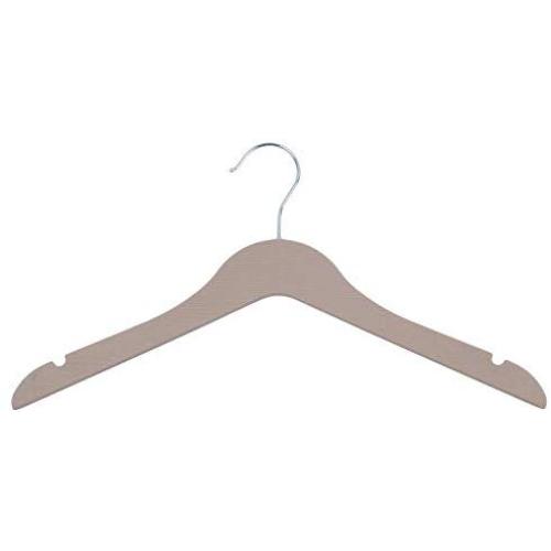Clothes Drying Rack Pack of 12 Wooden Hangers for Dresses Suit Coat Jacket with Chrome Hook for Closet Jackets Pants Shirts Dresses Cloth Drying Stand (Color : Apricot, Size : 3819cm)