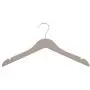 Clothes Drying Rack Pack of 12 Wooden Hangers for Dresses Suit Coat Jacket with Chrome Hook for Closet Jackets Pants Shirts Dresses Cloth Drying Stand (Color : Apricot, Size : 3819cm)