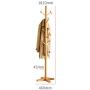 Clothes Hat Tree-Coat Rack Hanger Clothes Rack Wooden Log Color,1810mm460mm FENPING (Color : Wood-Color) Clothes Hat Tree-Coat Rack Hanger Clothes Rack Wooden Log Color,1810mm460mm FENPING (Color : Wood-Color)