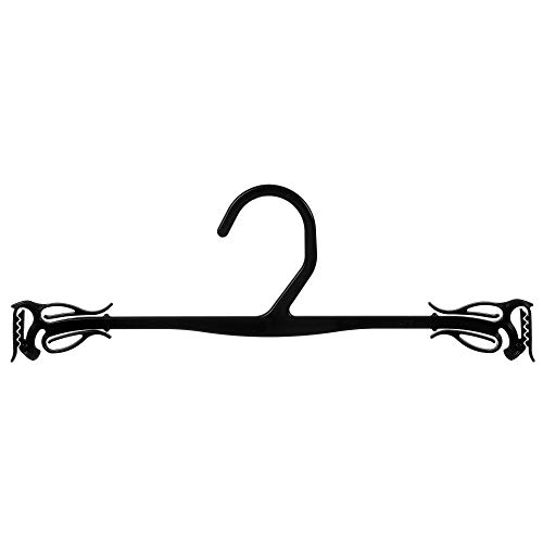 Mainetti GS19 Black Plastic Hangers Sleek New Design, Great For Bras/Panties/Underwear, 10-Inch (Value Pack Of 1000) Mainetti GS19 Black Plastic Hangers Sleek New Design, Great For Bras/Panties/Underwear, 10-Inch (Value Pack Of 1000)