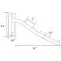 Folding Wall Mounted Clothes Hanger Rack Wall Clothes Hanger Stainless Steel Swing Arm Wall Mount Clothes Rack Heavy Duty Drying Coat Hook Clothing Hanging System Closet Storage Organizer - 2Pack Folding Wall Mounted Clothes Hanger Rack Wall Clothes Hanger Stainless Steel Swing Arm Wall Mount Clothes Rack Heavy Duty Drying Coat Hook Clothing Hanging System Closet Storage Organizer - 2Pack