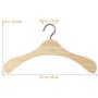 10pcs 12CM Wooden Non-Slip Space Saving Mini Laundry Hook Clothes Hangers Drying Rack for Dolls Shirts Dresses Sweaters(5 Pieces/Lot)(Random Color) 10pcs 12CM Wooden Non-Slip Space Saving Mini Laundry Hook Clothes Hangers Drying Rack for Dolls Shirts Dresses Sweaters(5 Pieces/Lot)(Random Color)