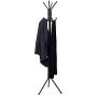 Mind Reader Standing Metal Coat Rack Hat Hanger 11 Hook for Jacket, Purse, Scarf Rack, Umbrella Tree Stand, Black Mind Reader Standing Metal Coat Rack Hat Hanger 11 Hook for Jacket, Purse, Scarf Rack, Umbrella Tree Stand, Black