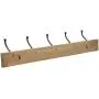 Amazon Basics Wall-Mounted Farmhouse Coat Rack, 5 Standard Hooks, Barnwood Amazon Basics Wall-Mounted Farmhouse Coat Rack, 5 Standard Hooks, Barnwood