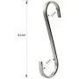 Lemonfilter 10 Pack S Shaped Hooks Stainless Steel S Hanging Hooks Heavy-Duty Hangers for Kitchen Bedroom and Office Lemonfilter 10 Pack S Shaped Hooks Stainless Steel S Hanging Hooks Heavy-Duty Hangers for Kitchen Bedroom and Office