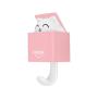 AndYin Cat Hooks Wall Hanger for Key Hook Decorative Adhesive Kitty Hooks Key Holder Coat Rack Utility Hook for Wall Hanging with Bag Coat (Pink)