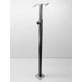 Dual Flex Shaft Motor Hanger Flex Shaft Machine Motor Post Telescopic Adjustable