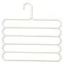 10PC Random Color 5 Layers Pants Clothes Hangers Non-Slip Multifunctional Clothes Hangers Multilayer Tie Scarfs Magic Hanger Home Decoration 10PC Random Color 5 Layers Pants Clothes Hangers Non-Slip Multifunctional Clothes Hangers Multilayer Tie Scarfs Magic Hanger Home Decoration