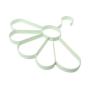 MEIYIN Petal Scarf Hook Frame Multifunctional Clothes Hanger Tie Storage Rack Belt Holes Holder