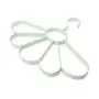 MEIYIN Petal Scarf Hook Frame Multifunctional Clothes Hanger Tie Storage Rack Belt Holes Holder MEIYIN Petal Scarf Hook Frame Multifunctional Clothes Hanger Tie Storage Rack Belt Holes Holder