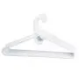 Heavy Duty White Plastic Tubular Hangers, Adult Size, Set of 24 Made in The USA (Super Heavy Duty) Heavy Duty White Plastic Tubular Hangers, Adult Size, Set of 24 Made in The USA (Super Heavy Duty)