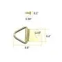 100 Pack Small Triangle Ring Steel Picture Hangers with Screws Picture Frames Picture Hang Solutions, for Hanging Clock Paintings Artwork Picture Frame Hook Photos(Gold) 100 Pack Small Triangle Ring Steel Picture Hangers with Screws Picture Frames Picture Hang Solutions, for Hanging Clock Paintings Artwork Picture Frame Hook Photos(Gold)