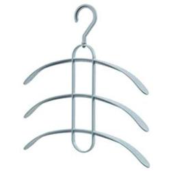 ZTMN Hanger Seamless Non-Slip Clothing Support Household Clothes Rack Adult Hanger Plastic Hanger (Color : Blue)