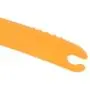 LOVIVER Baby Kids Children Plastic Hangers Coat Clothes Outfit Kids Hangers - 5 Pcs Orange and 5 Pcs Purple