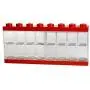 LEGO Minifigure 16 Display Case, Large, Red LEGO Minifigure 16 Display Case, Large, Red