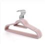 10pcs Random Color 42cm Hangers for Clothes Quality Eco-Friendly Flock Printing Magic Hanger Slip-Resistant Hangers Clothes Rack 10pcs Random Color 42cm Hangers for Clothes Quality Eco-Friendly Flock Printing Magic Hanger Slip-Resistant Hangers Clothes Rack