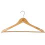 Monkey Face Maple Clothes Hangers - Wooden Suit Hanger - Laser Engraved Design - Wooden Hangers for Dresses, Wedding Gowns, Suits, and Other Special Garments