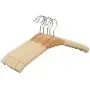 Iddefee Clothes Hanger Pack of 20 Clothes Padded Hangers-39cm Women Foam Hanger for Adults Clothes Closet Organizer Pants Hangers (Color : Beige, Size : 39cm)