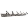 Souked Stainless Steel 6 Hooks Bath Clothes Towel Wall Hanger Rack