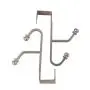 Neat-O Over the Door Hanger Single Dual Hook Organizer Holder Rack (Satin Nickel) Neat-O Over the Door Hanger Single Dual Hook Organizer Holder Rack (Satin Nickel)