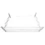 EBTOOLS Clothes Hanger, Multifunction Retractable Wall-Mounted Space Saving Drying Laundry Rack Clothes Hanger Indoor