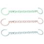 10PC Random Color Windproof 5Hole Magic Coat Clothes Hanger Multifunction Holder Clothes Hanging Organizer Folding Rotating Decoration