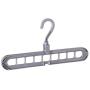 Multifunctional Hanger,PBudiYr Folding Anti-Skid Rotate Hanger Anti-Skid Multifunction Clothes Hanger Hook (Gray) Multifunctional Hanger,PBudiYr Folding Anti-Skid Rotate Hanger Anti-Skid Multifunction Clothes Hanger Hook (Gray)