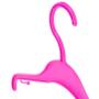 HANGERWORLD 25 Pink 11.8inch Plastic Kids Coat Clothes Garment Baby Toddler Top Hangers