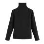 Toimothcn Womens Cotton Sweater Tops Blouse Long Sleeve Turtleneck Stretch Casual Bottoming Top