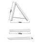 LittleMJ Stainless Steel Wall Hanger Retractable Indoor Clothes Hanger Magic Foldable Drying Rack/Waterproof Clothes Towel Rack