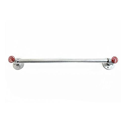 Galvanized Pipe Towel Bar, Industrial Steampunk pipe towel hook, industrial hook, rustic farmhouse hand towel holder hanger