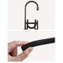 2pcs Hook Multifunctional Fishbone Type Towel Multi Layers Coat Hanging Anti Slip Clothes Hangers Storage Racks Space Saving