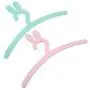 April-beautiful-life store Cute Rabbit Shape Wooden Kids Hanger Children Clothes Coat Rack Storage Hangers cabide Infantil perchero Infantil 2019,Pink