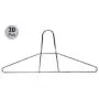 Quality Hangers 30 Extra Heavy Duty Anti Theft Security Metal Coat Hanger Suit Hangers with Polished Chrome, Supports 200LB, Closed Loop Coat Hangers (30) Quality Hangers 30 Extra Heavy Duty Anti Theft Security Metal Coat Hanger Suit Hangers with Polished Chrome, Supports 200LB, Closed Loop Coat Hangers (30)