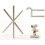 JYDSG Dryer, Portable Electric Heating Drying 1300W, Smart Clothes Quick-Drying Hanger, Multi-Function hot air Cabinet