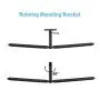 YUANSHI Ceiling Storage Rack-Double Ladder Ceiling Rack-Hi-Port 2 Garage Storage and Organization Hanger Mount-Home,Garage &Shop