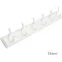 Clothes Hook Hanger Wall Hanging Bedroom Wall Shelf Door Back Hook Coat Hook Creative Coat Hook Wall White (Size : 73.8cm) Clothes Hook Hanger Wall Hanging Bedroom Wall Shelf Door Back Hook Coat Hook Creative Coat Hook Wall White (Size : 73.8cm)