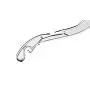 SSWBasics Dress Hangers - Clear Plastic - 17 inch - Case of 20