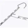 5PC Multi-Functional Stainless Iron Closet Hook Cloth Hanger Wardrobe Organizer Space Saver Hanger