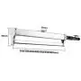 Extendable Closet Rod Pull Out Clothes Hanger Rail Adjustable Wardrobe Clothing Rail (Size : 600mm)