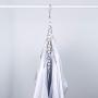 YOYOHOT 1/4/6pcs Clothes Hangers Multi Function?? Metal Magic Clothes Hanger Rack Space Saver Clothing